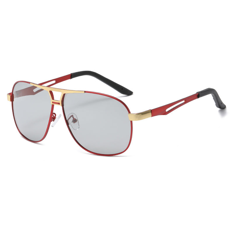 Men's Polarized Photochromic Driving Sunglasses UV400 Retro Style