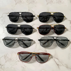 Men's Polarized Photochromic Driving Sunglasses UV400 Retro Style