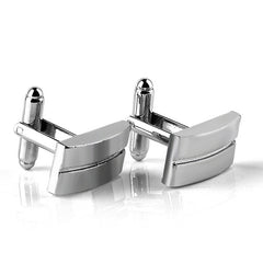 Men's Geometric Sleeve Buckle Cuff Links