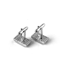 Men's Geometric Sleeve Buckle Cuff Links