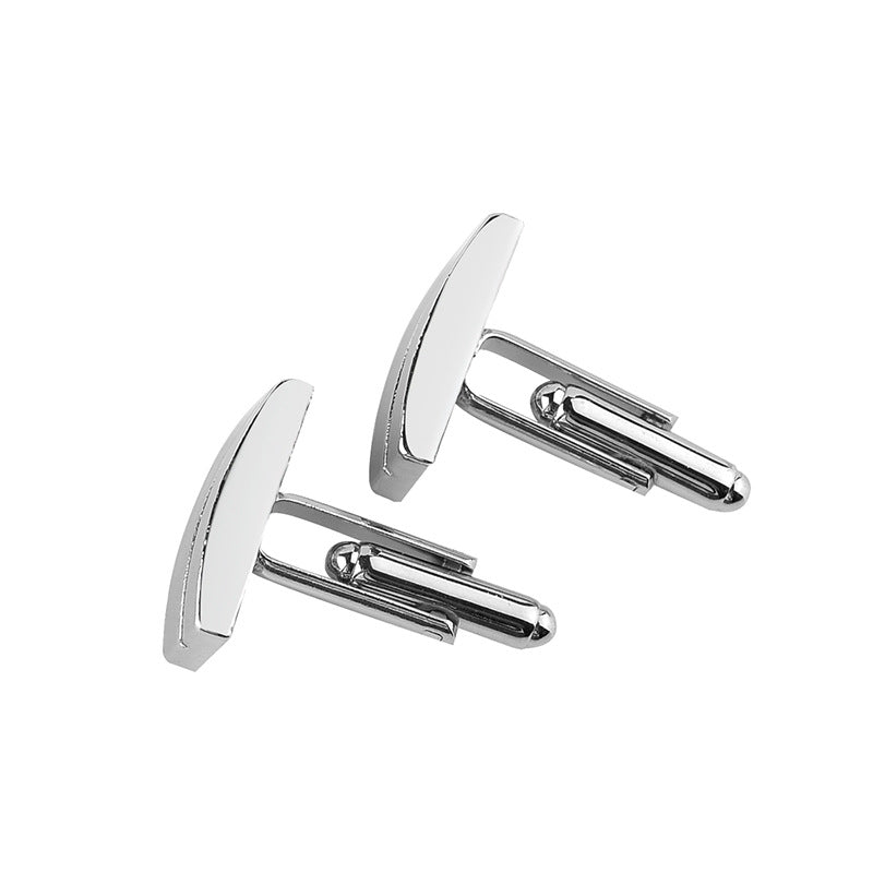 Men's Geometric Sleeve Buckle Cuff Links