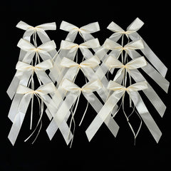 50pcs Satin Ribbon Butterfly Wedding Car Decoration Gift