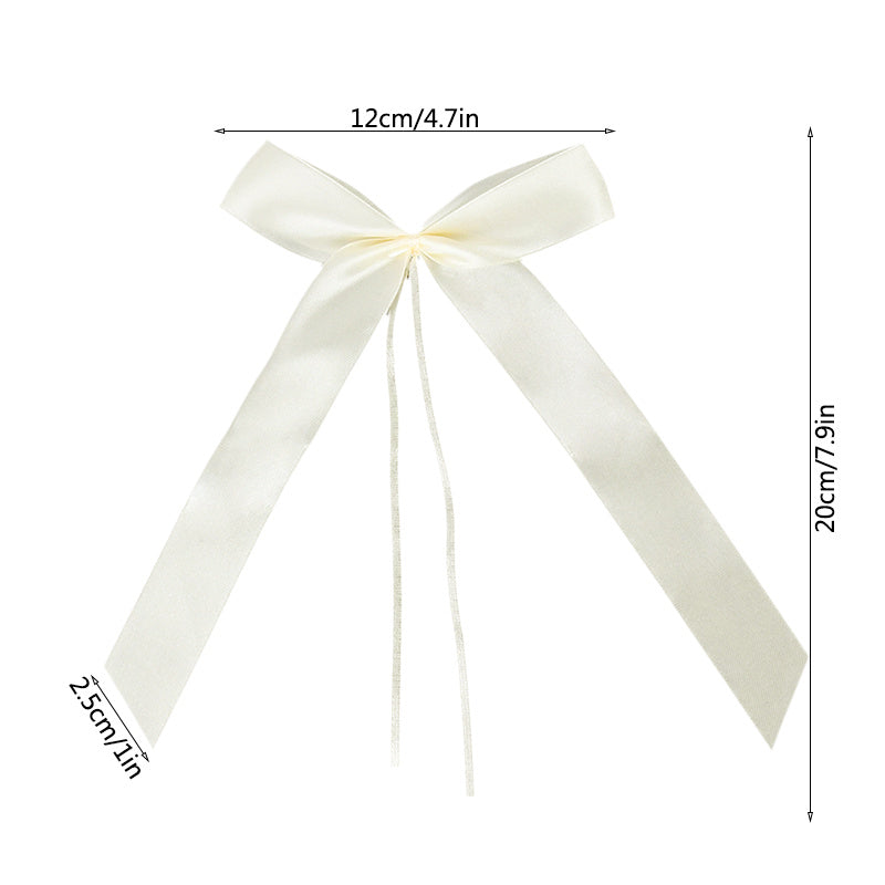 50pcs Satin Ribbon Butterfly Wedding Car Decoration Gift
