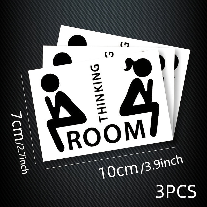 Toilet Bathroom Wall Stickers Decoration
