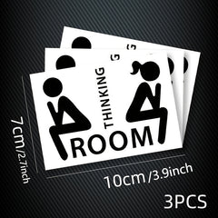 Toilet Bathroom Wall Stickers Decoration