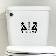 Toilet Bathroom Wall Stickers Decoration