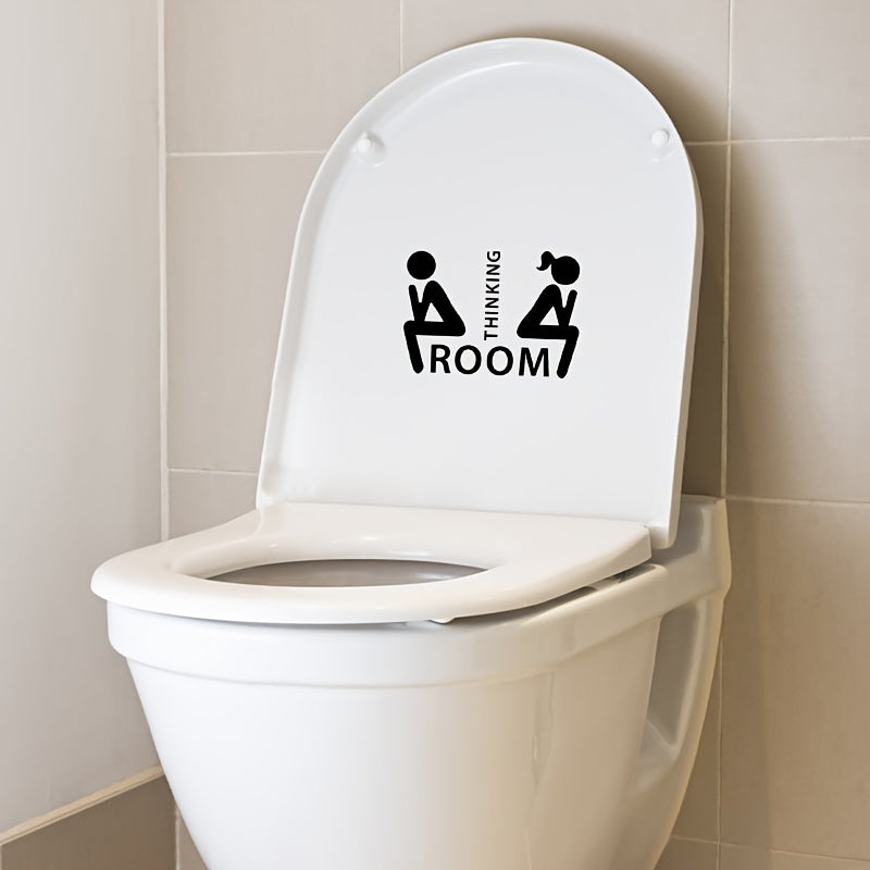 Toilet Bathroom Wall Stickers Decoration