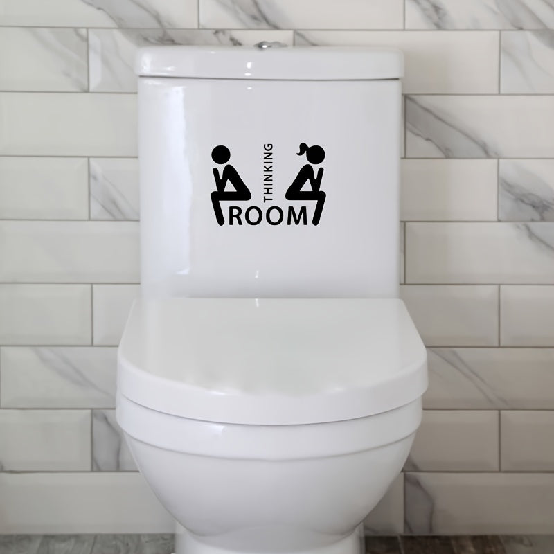 Toilet Bathroom Wall Stickers Decoration