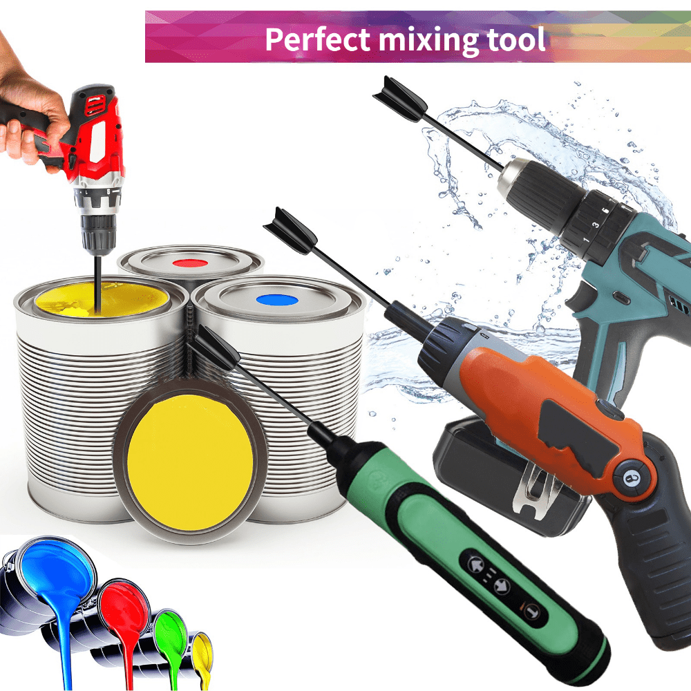 1pc Paint Mixer Drill Attachment Mixer Consistent Even Flow