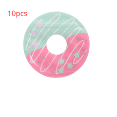 10pcs Cartoon Donut Gift Bags Self Sealing Packaging for Any Occasion