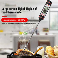 Digital Food Thermometer Accurate Kitchen Probe Cooking Instant Read
