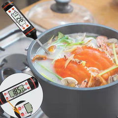 Digital Food Thermometer Accurate Kitchen Probe Cooking Instant Read