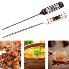 Digital Food Thermometer Accurate Kitchen Probe Cooking Instant Read