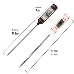 Digital Food Thermometer Accurate Kitchen Probe Cooking Instant Read