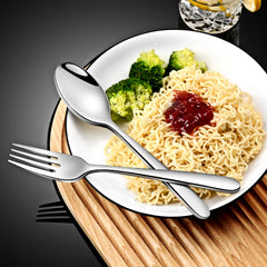 High End 316 Stainless Steel Tableware Fork Spoon Kitchen Tool
