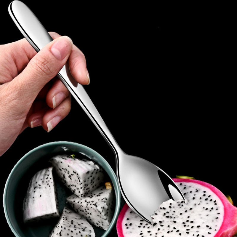 High End 316 Stainless Steel Tableware Fork Spoon Kitchen Tool