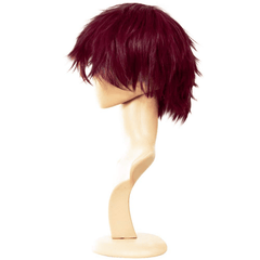 Men's Short Red Hair Wig Costume Cosplay Wig