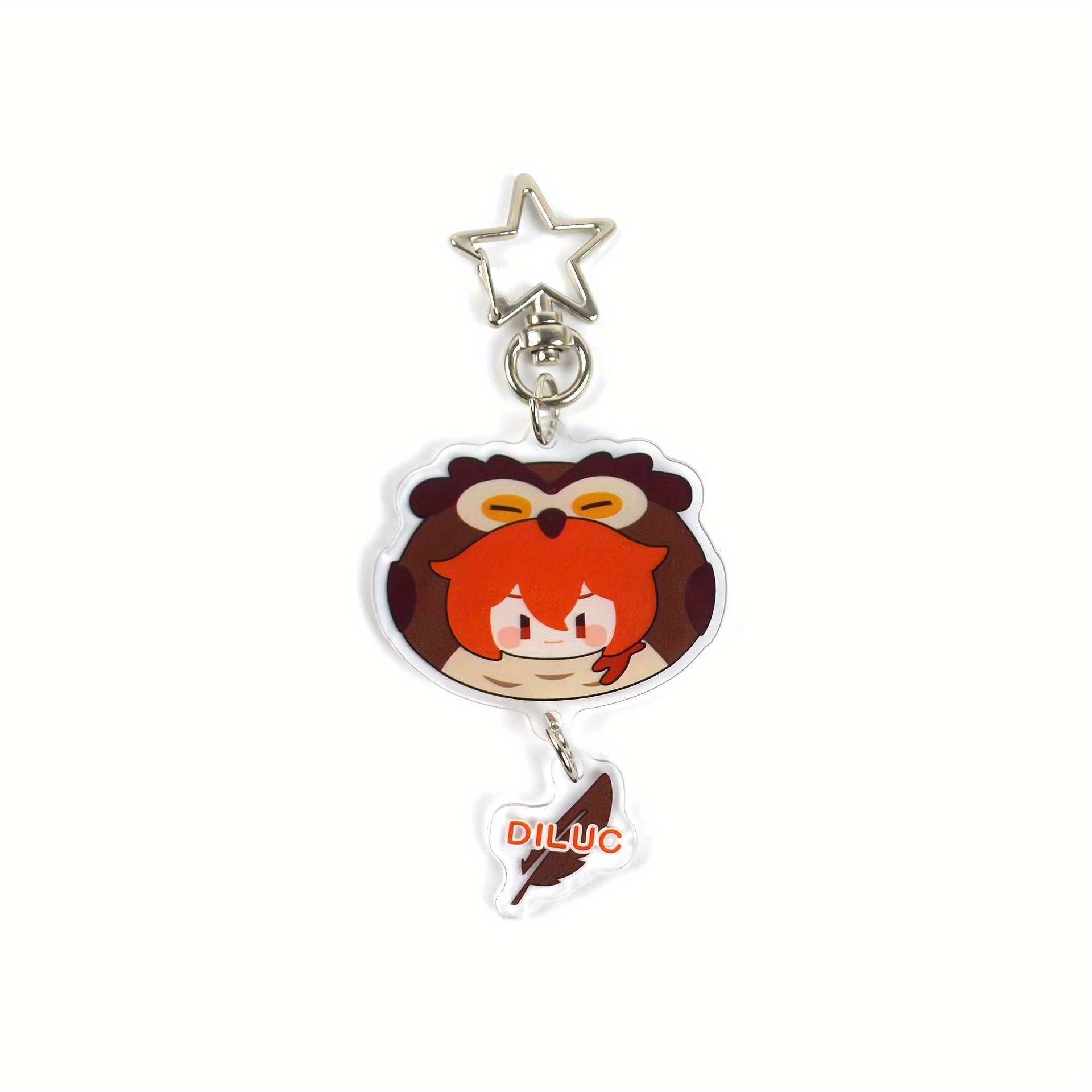 Cartoon Acrylic Figure Anime Keychain Perfect Collection Impacte Toys Gift