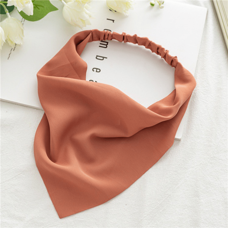 Elastic Bandanas Hair Scarf Head Wrap Headbands Turban Hair Tie