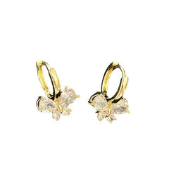 Butterfly Zircon Earrings for Party Girls