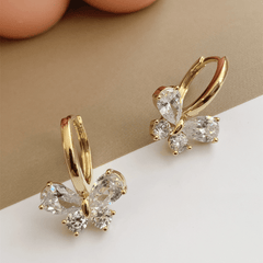 Butterfly Zircon Earrings for Party Girls