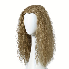 Men's Long Curly Hair Hero Cosplay Wig