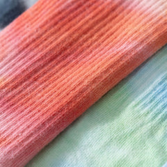 Tie Dye Yoga Socks Non Slip Sports Crew Socks