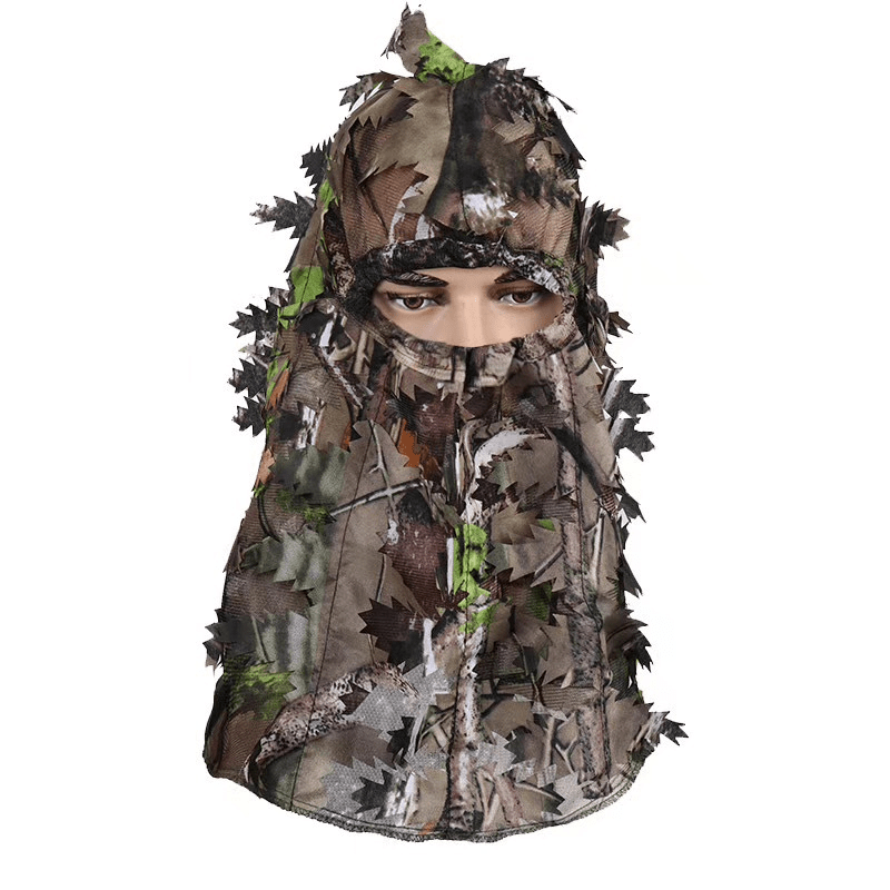 Leaf Forest Hood Snow Camo Hat Jungle Camouflage