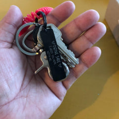Metal Drive Safe Keychain - Ideal Gift for Him