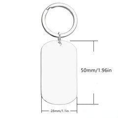 Metal Keyring For Bags Purses Wallets - Perfect Gift