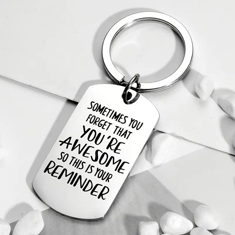 Metal Keyring For Bags Purses Wallets - Perfect Gift