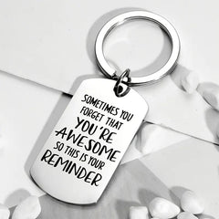 Metal Keyring For Bags Purses Wallets - Perfect Gift