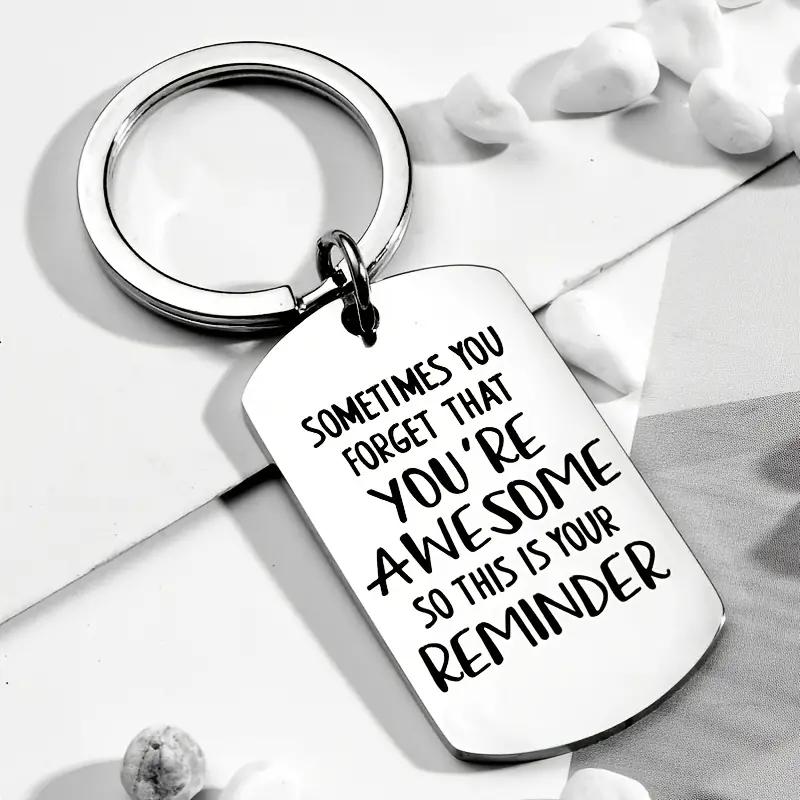 Metal Keyring For Bags Purses Wallets - Perfect Gift