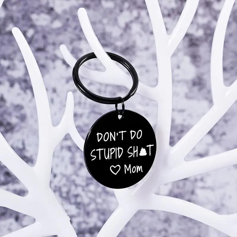 Personalized Christmas Gift Keychain for Son or Daughter