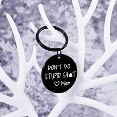 Personalized Christmas Gift Keychain for Son or Daughter