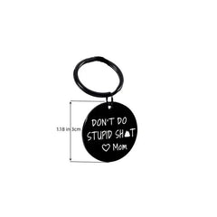 Personalized Christmas Gift Keychain for Son or Daughter