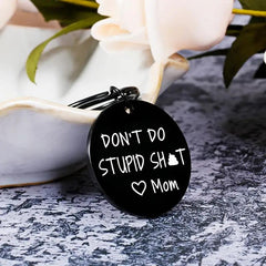 Personalized Christmas Gift Keychain for Son or Daughter