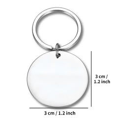 Thoughtful Keychain Gift for Men and Women: Stay Safe and Make Smart Decisions