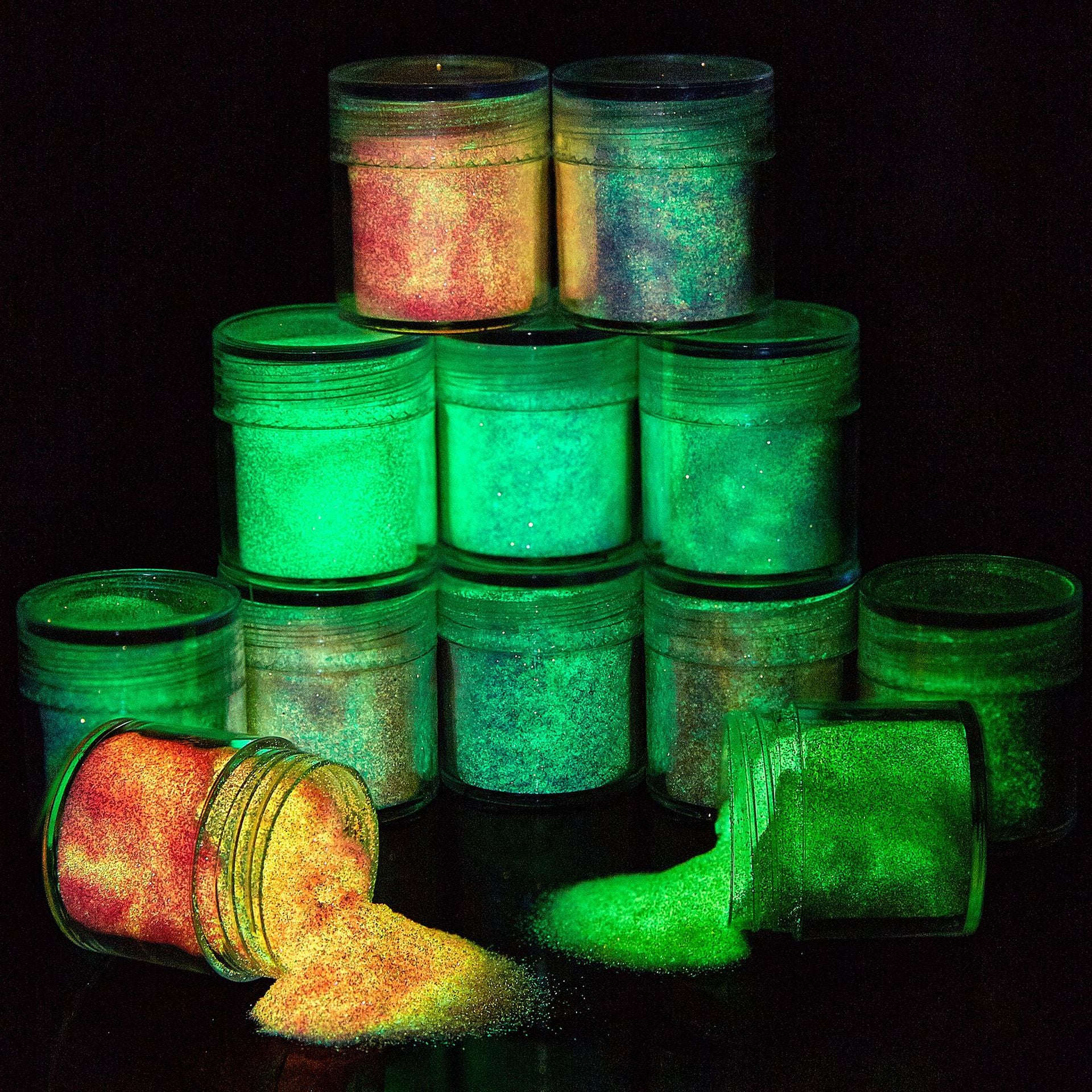 Glow In The Dark Sequins for DIY Resin Jewelry
