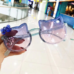 Y2K Cartoon Cat Sunglasses Sun Protection