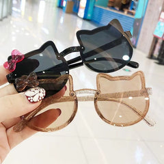 Y2K Cartoon Cat Sunglasses Sun Protection