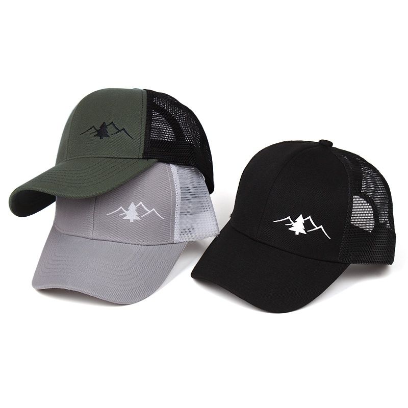 Embroidery Truck Driver Cap Peaked Cap Outdoor Hip hop Skateboard Hat