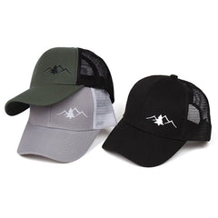 Embroidery Truck Driver Cap Peaked Cap Outdoor Hip hop Skateboard Hat