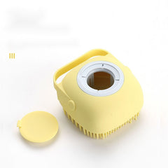 Soft Silicone Baby Bathbrush Shampoo Wash Cleansing Brush