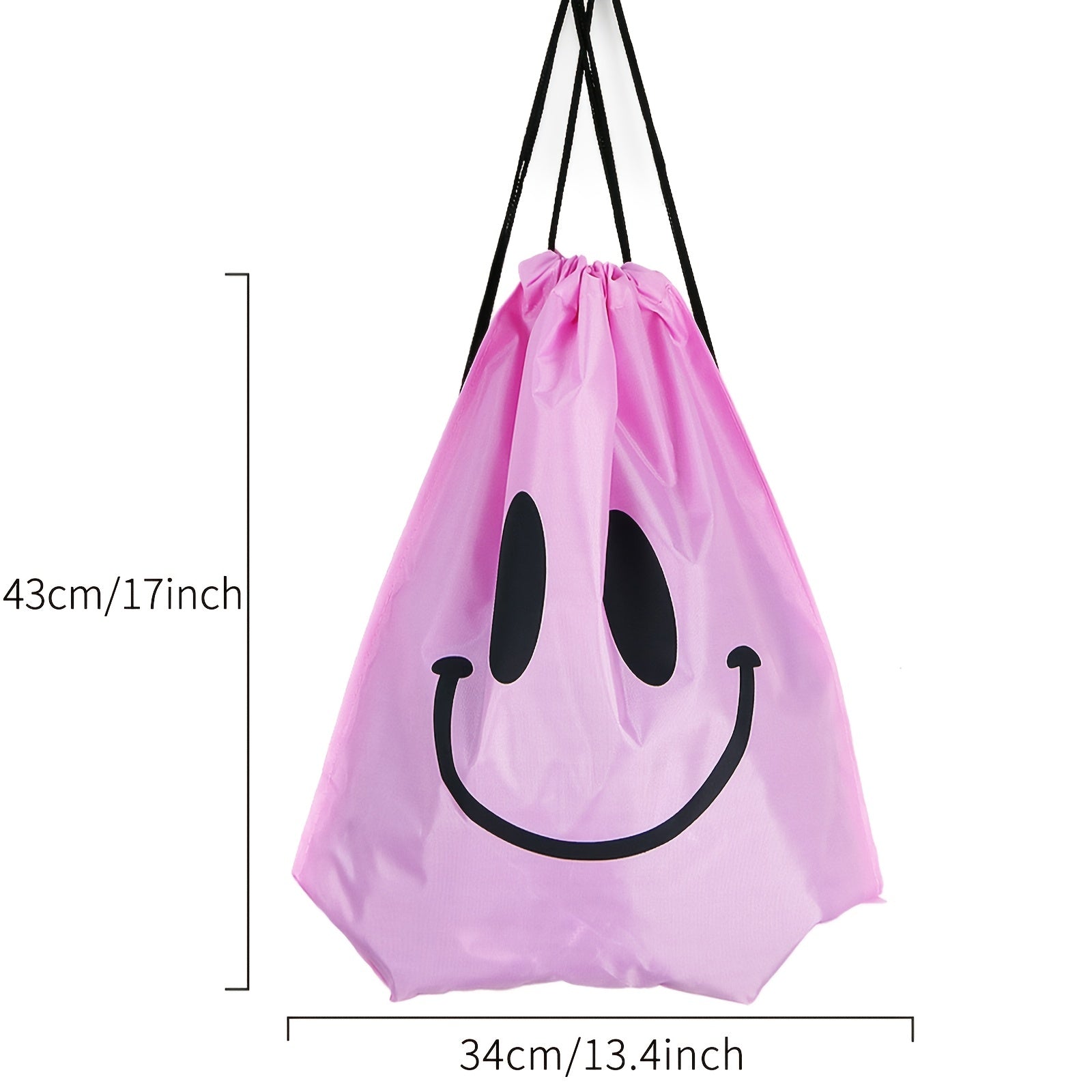 Durable Drawstring Backpack with Large Capacity