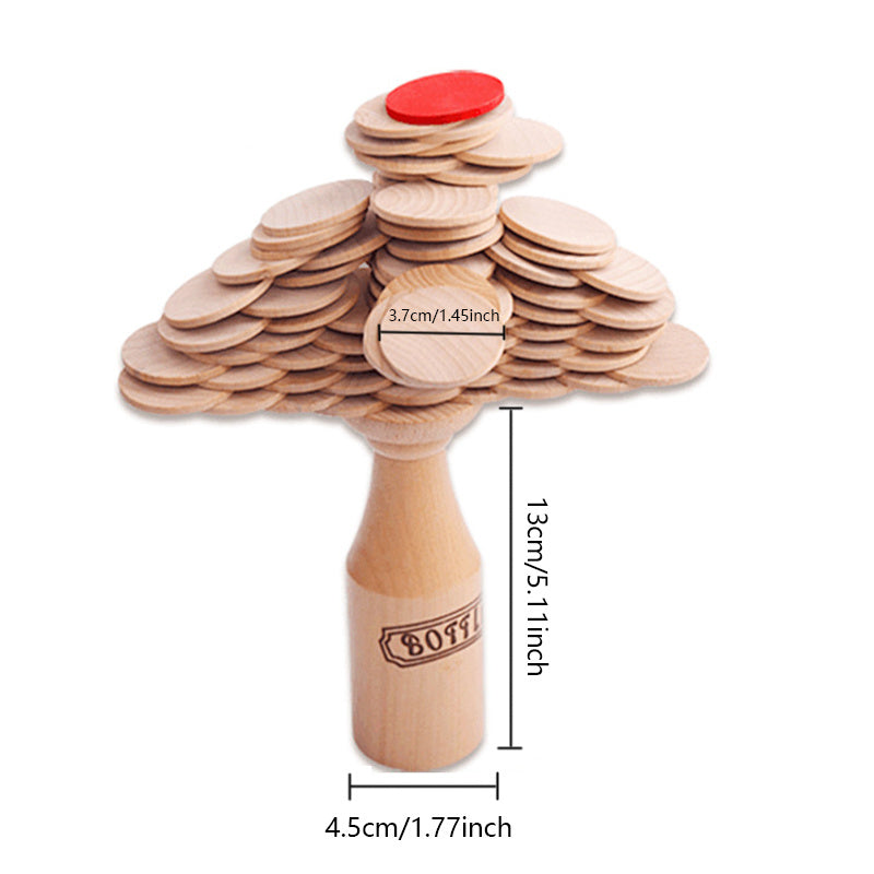 Bottle Challenge Jenga Drinking Game Set