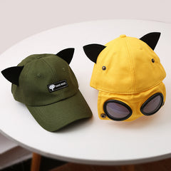 Vintage Dad Hat Men's Novelty Baseball Cap With Pilot Glasses