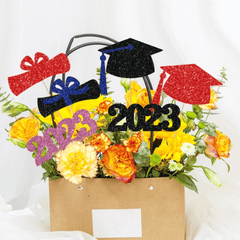 DIY Graduation Desktop Table Bouquet Centerpieces for Classroom Ornaments