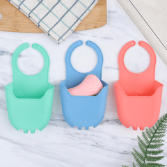 Sink Caddy Sponge Holder Hanging Storage Basket Kitchen Organizer