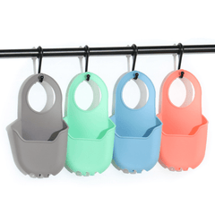 Sink Caddy Sponge Holder Hanging Storage Basket Kitchen Organizer